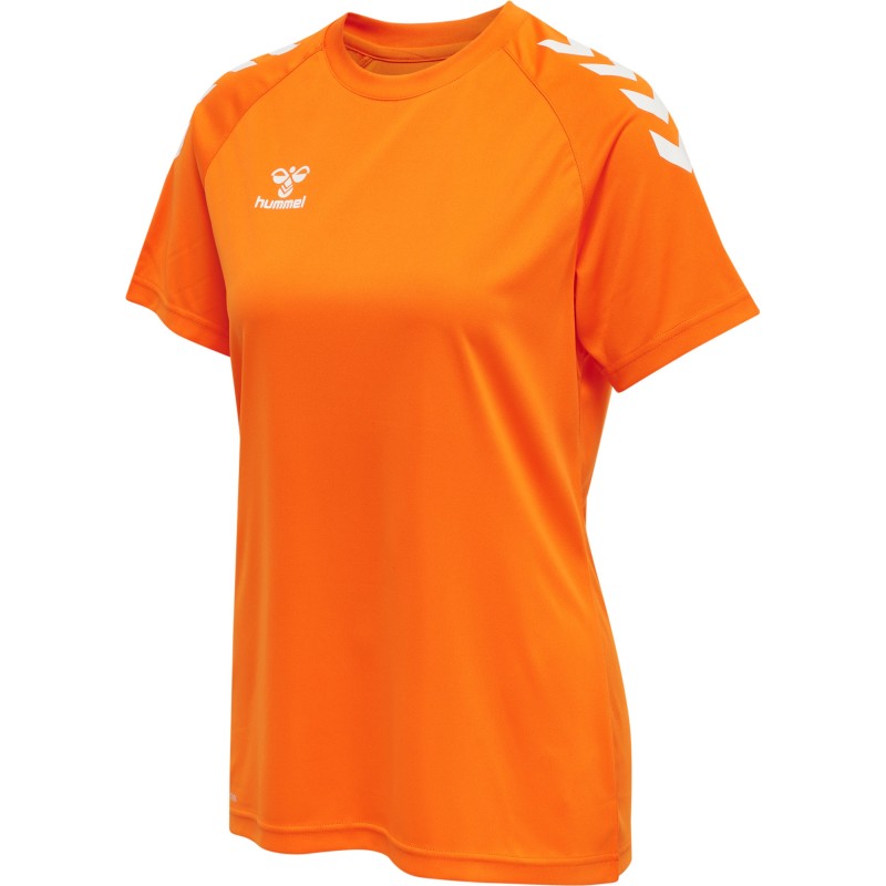 hmlCORE XK CORE POLY TEE  S/S WOMAN / Interlock-Stoff