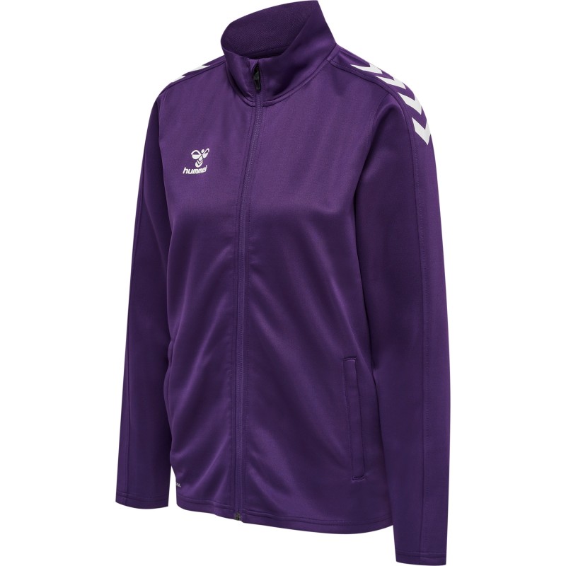 hmlCORE XK POLY ZIP SWEAT WOMAN / Sweatstoff