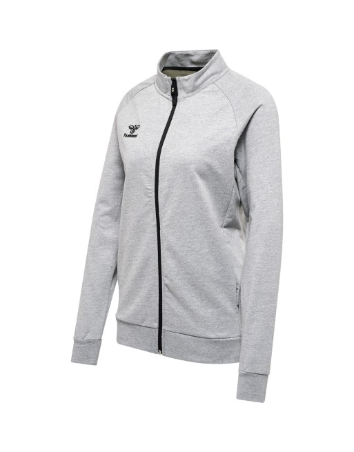 hmlMOVE GRID COTTON ZIP JACKET WOMA