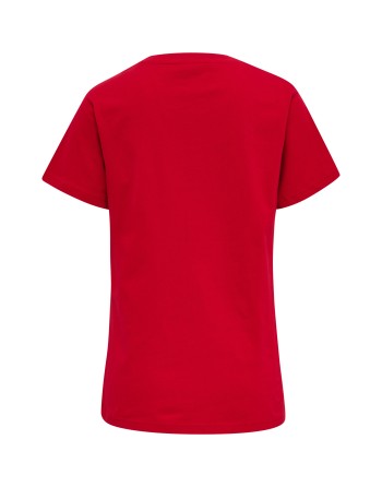hmlRED BASIC T-SHIRT S/S WOMAN / T-Shirt aus Jerseystoff
