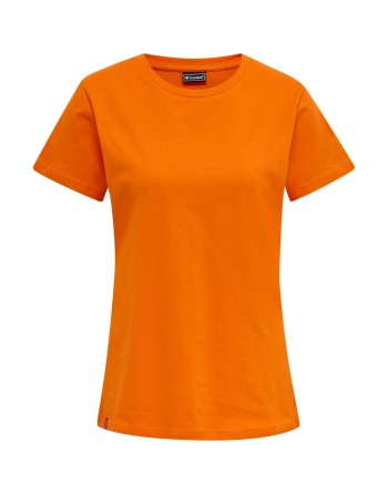 hmlRED BASIC T-SHIRT S/S WOMAN / T-Shirt aus Jerseystoff