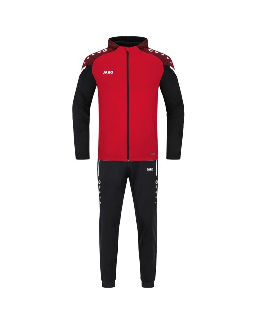 Trainingsanzug Polyester Performance mit Kapuze / Polyester-Fleece