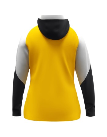 Kapuzenjacke Dynamic Damen / Polyester-Interlock-Fleece