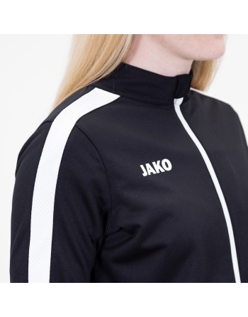 Polyesterjacke Power / Matt-Polyester-Tricot