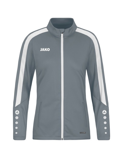 Polyesterjacke Power / Matt-Polyester-Tricot