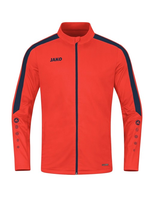 Polyesterjacke Power / Matt-Polyester-Tricot