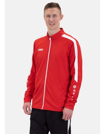 Polyesterjacke Power / Matt-Polyester-Tricot