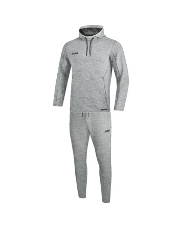 Jogginganzug Premium Basics mit Kapuzensweat / Double-Tech-Knit