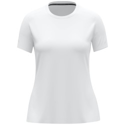 T-Shirt Uni Damen / Polyester-Mini-Piquet