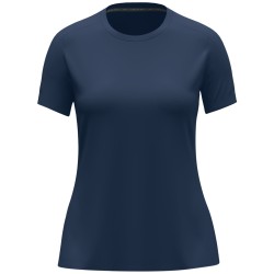 T-Shirt Uni Damen / Polyester-Mini-Piquet