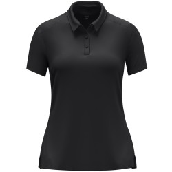 Polo Uni Damen / Polyester-Piquet