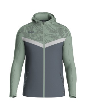 Kapuzenjacke Iconic / Bonded-Polyester-Fleece
