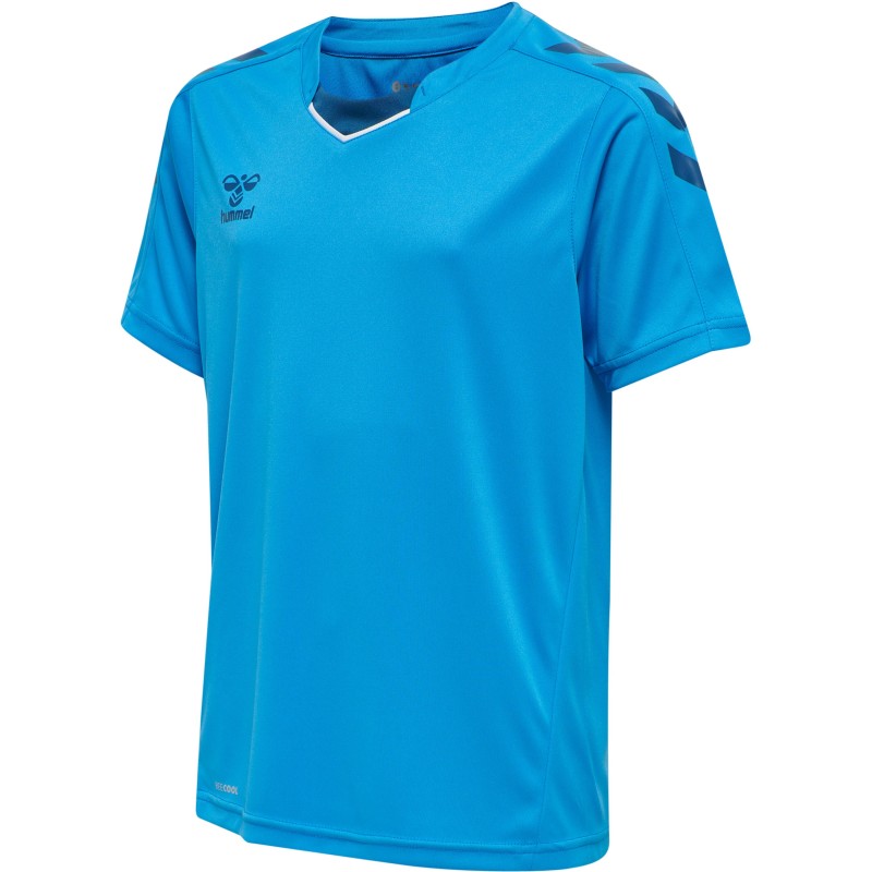 hmlCORE XK POLY JERSEY S/S KIDS / Interlock-Stoff