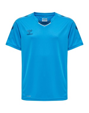 hmlCORE XK POLY JERSEY S/S KIDS / Interlock-Stoff
