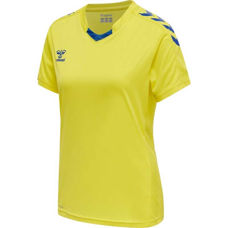 hmlCORE XK POLY JERSEY S/S WOMAN / Interlock-Stoff