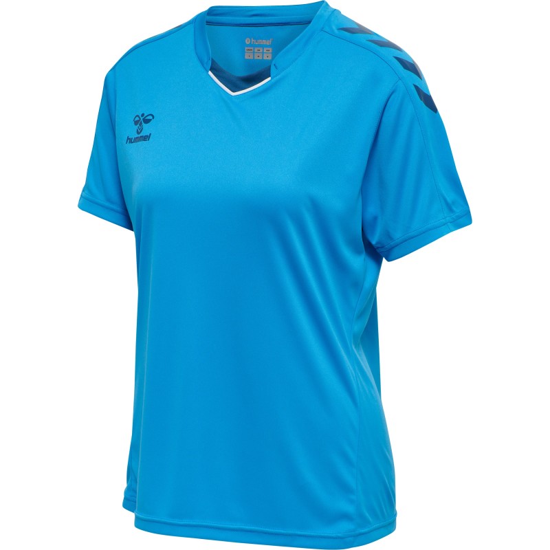hmlCORE XK POLY JERSEY S/S WOMAN / Interlock-Stoff