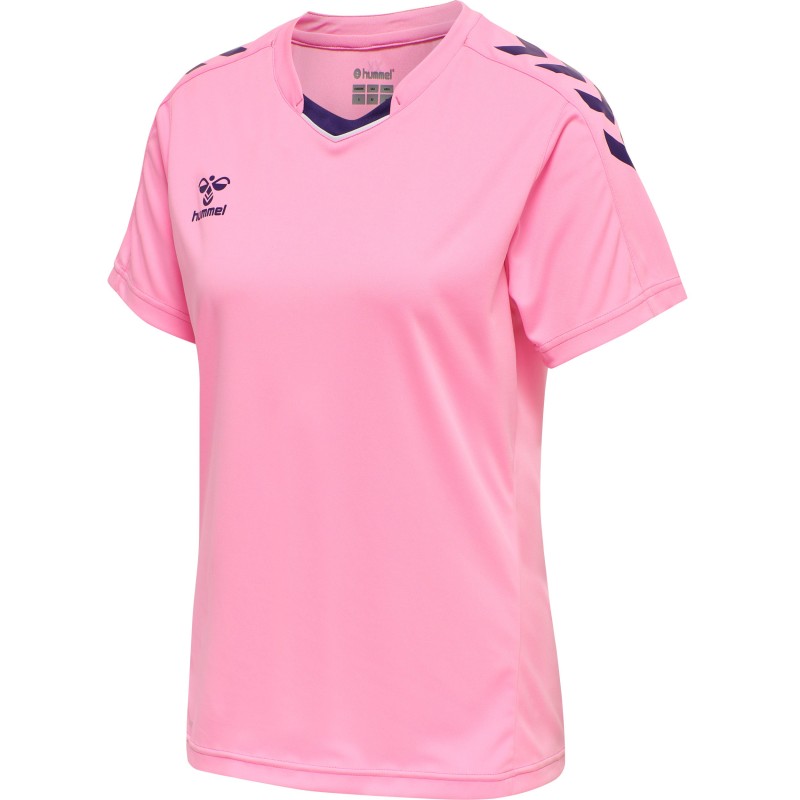 hmlCORE XK POLY JERSEY S/S WOMAN / Interlock-Stoff