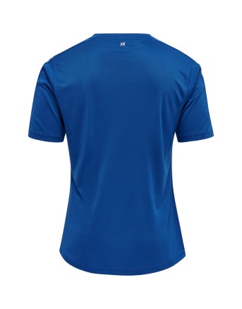 hmlCORE XK STRIPED JERSEY S/S / Interlock-Stoff