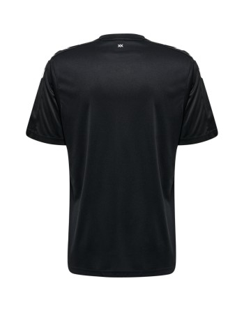 hmlCORE XK STRIPED JERSEY S/S / Interlock-Stoff